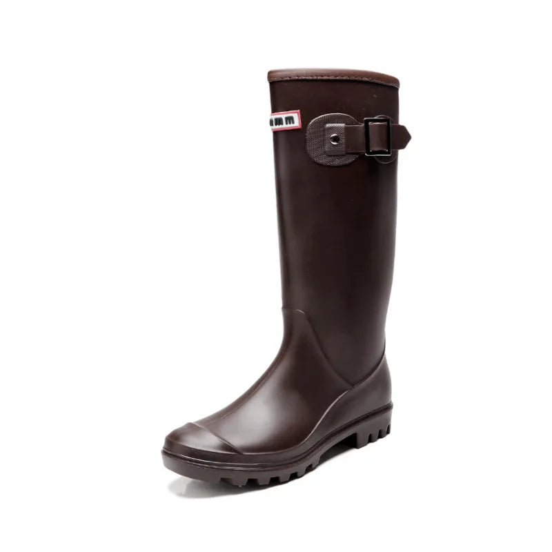 Women's Waterproof Tall Rubber Rain Boots - Pluvienne