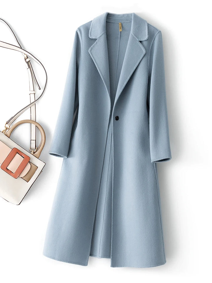 Women's Reversible 100% Wool Coat – Cordelia