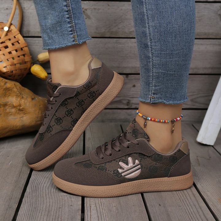 Women's Leopard Print Platform Sneakers – Odette