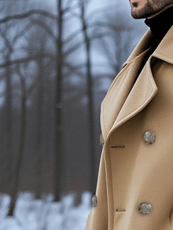 Men's Padded Long Trench Coat – Sinclair