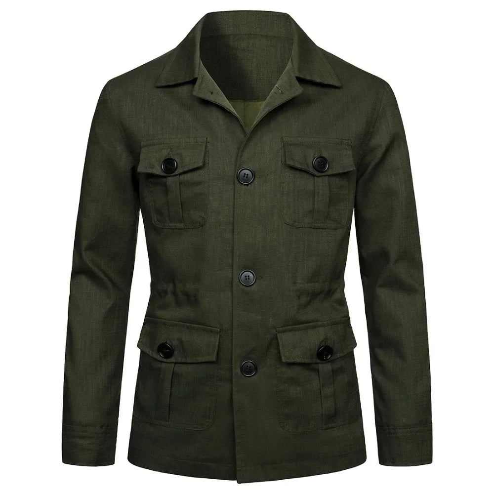 Men's Linen Safari Jacket – Ellsworth