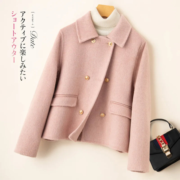 Women's Double-Faced Cashmere Coat – Eloise