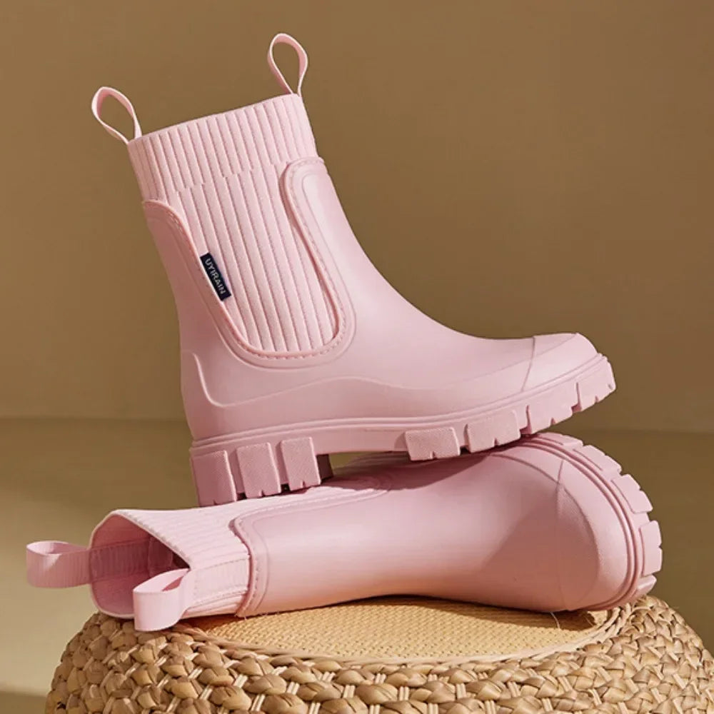 Women's Low-Cut Waterproof Rain Shoes - Ombrienne
