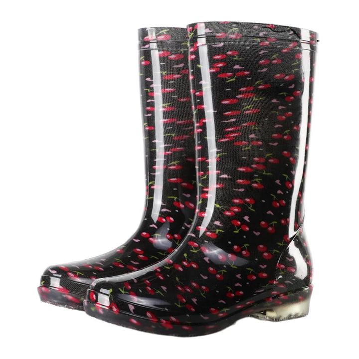 Women's Tall Waterproof Garden Rain Boots - Isolienne