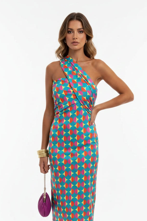 Irmgardi - Elegant Midi Dress