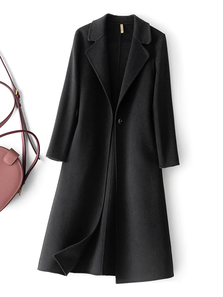 Women's Reversible 100% Wool Coat – Cordelia