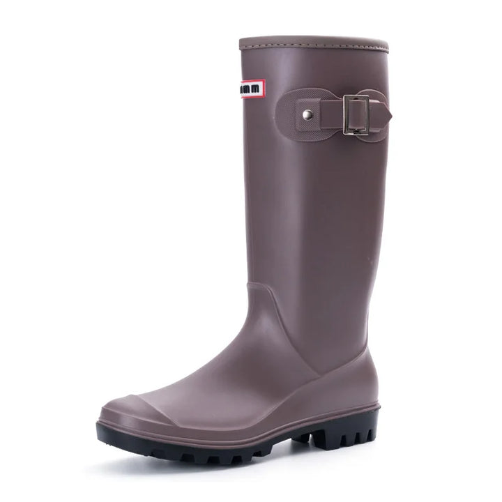 Women's Waterproof Tall Rubber Rain Boots - Pluvienne