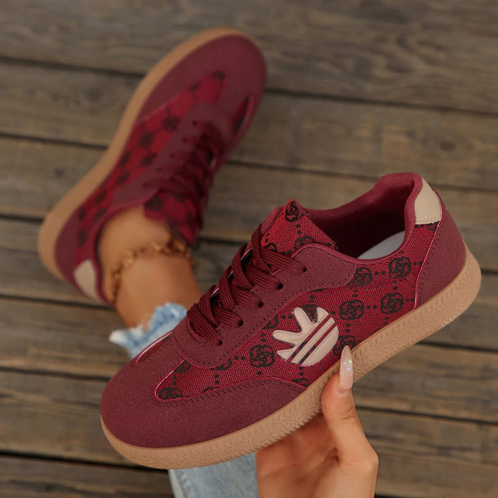 Women's Leopard Print Platform Sneakers – Odette