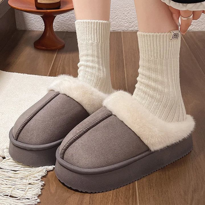 Women's Platform Slipper Boots – Sarnelle