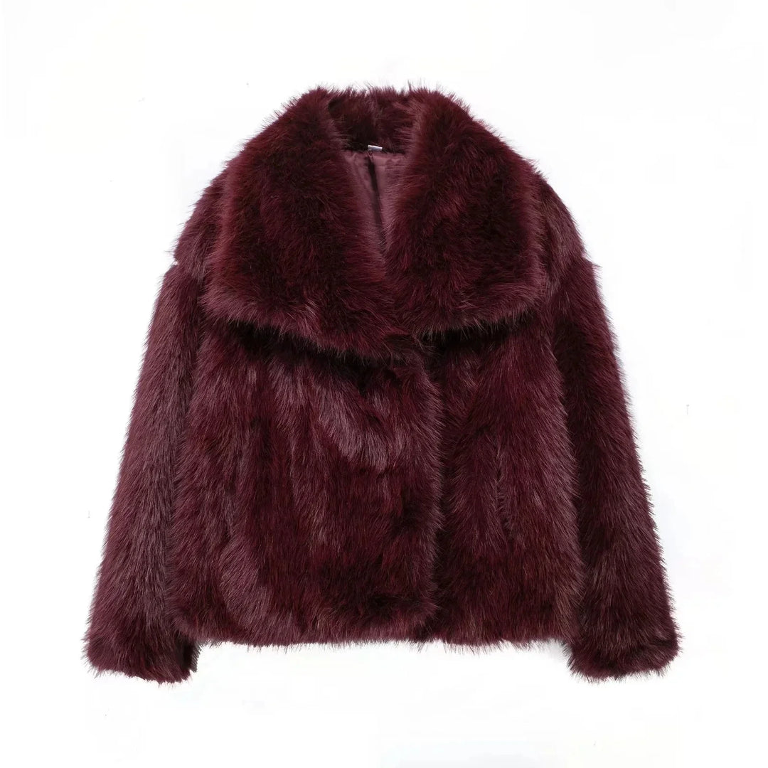 Aurora Luxe Faux Fur Coat