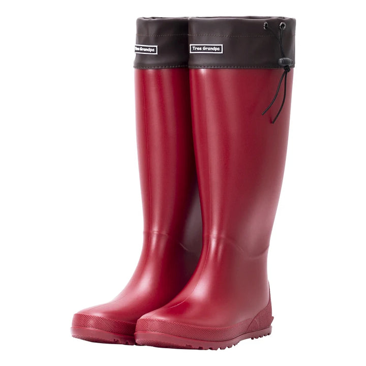Women's Tall Chunky-Sole Waterproof Camping Boots - Sylvane