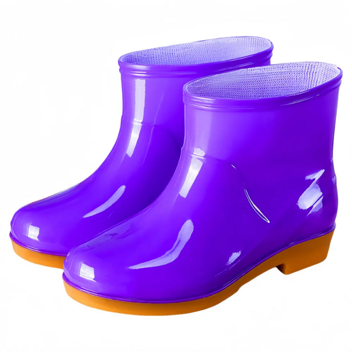 Women's Low Ankle Waterproof Garden Rain Boots - Neverine