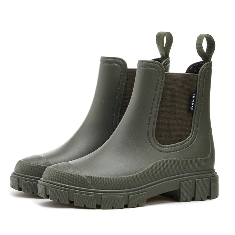 Women's Low-Cut Waterproof Rain Shoes - Ombrienne