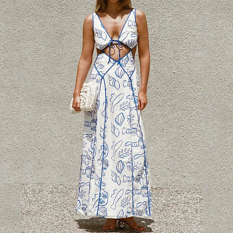 Fleurdeles - Spring Maxi Dress