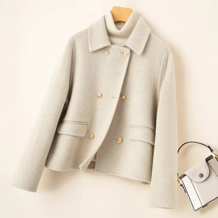 Women's Double-Faced Cashmere Coat – Eloise