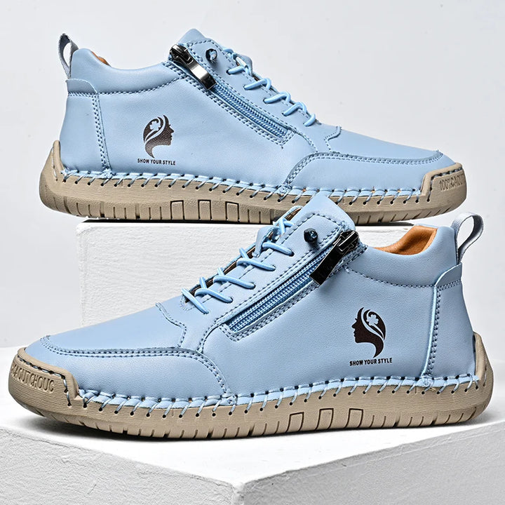 Women's Retro Flat Ankle Boots – Ternelle