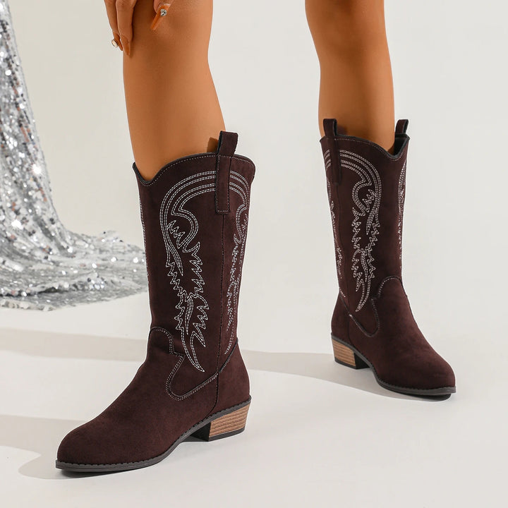 Women's Pointed Toe Western Cowboy Boots – Adelaide