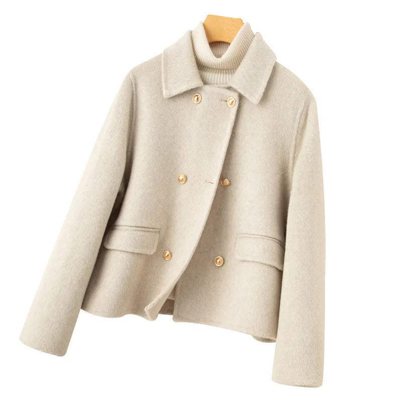Women's Double-Faced Cashmere Coat – Eloise