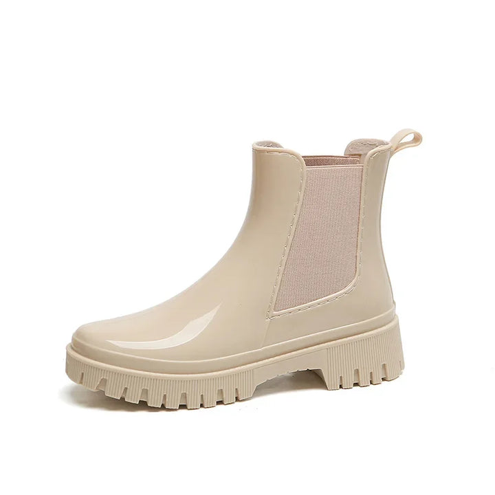 Women's Chunky Chelsea Waterproof Rain Boots - Aubrienne