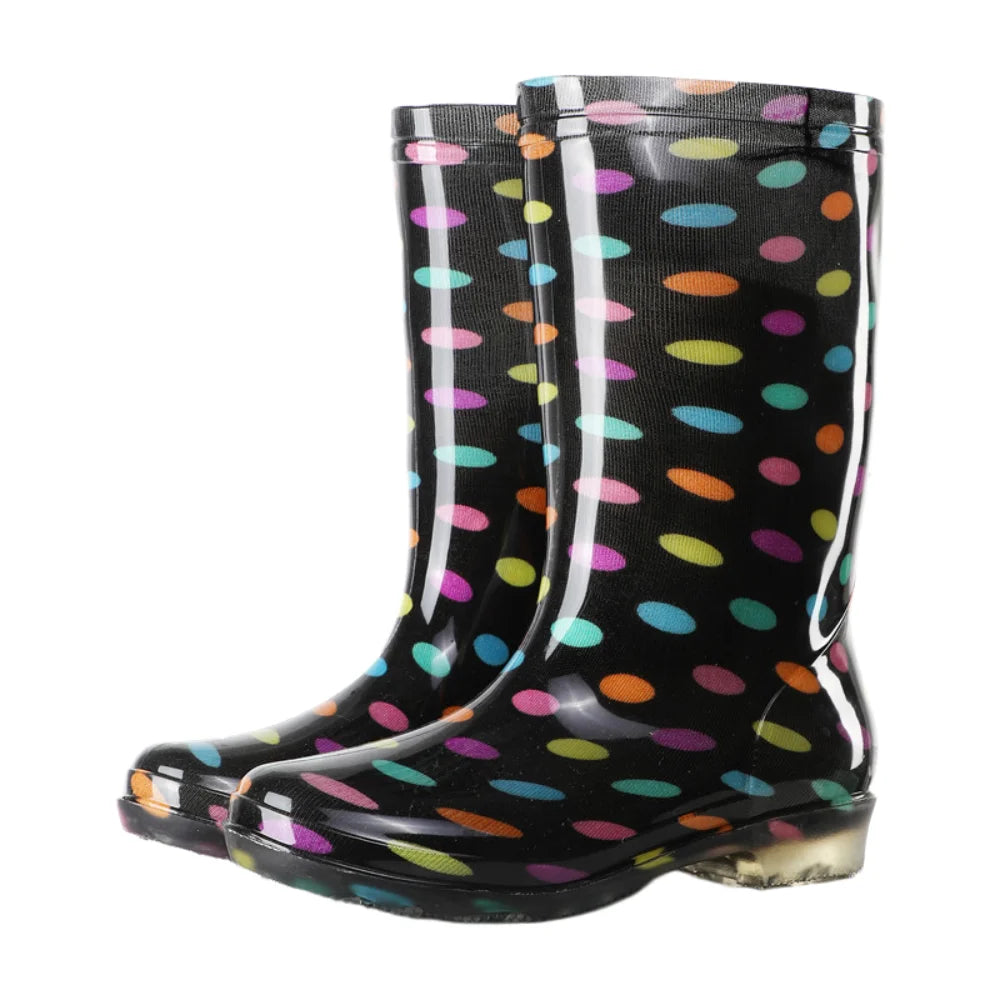 Women's Tall Waterproof Garden Rain Boots - Isolienne