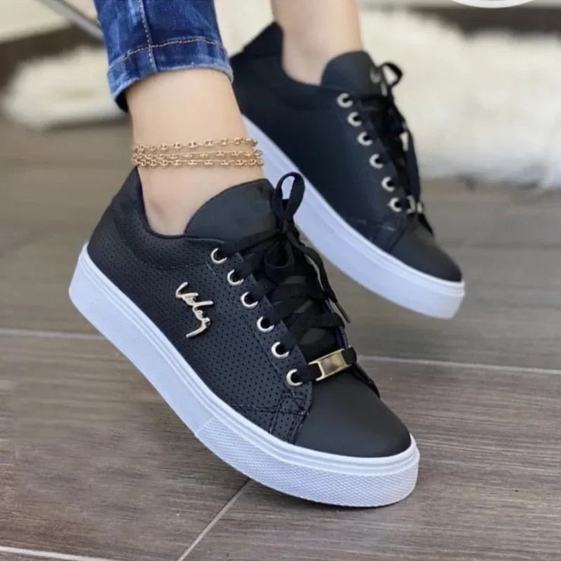 Women's Retro Lace-Up Trainers – Florence