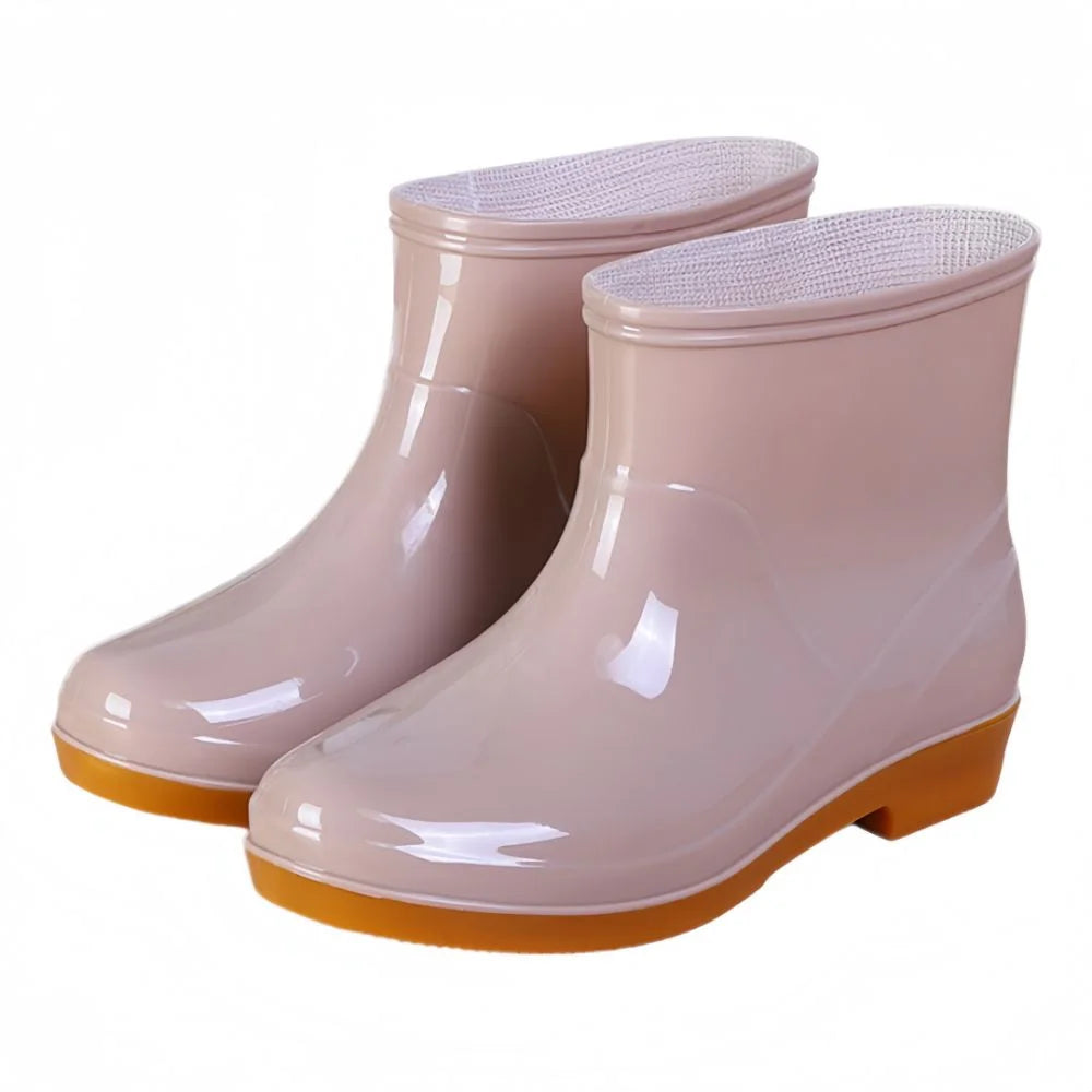 Women's Low Ankle Waterproof Garden Rain Boots - Neverine