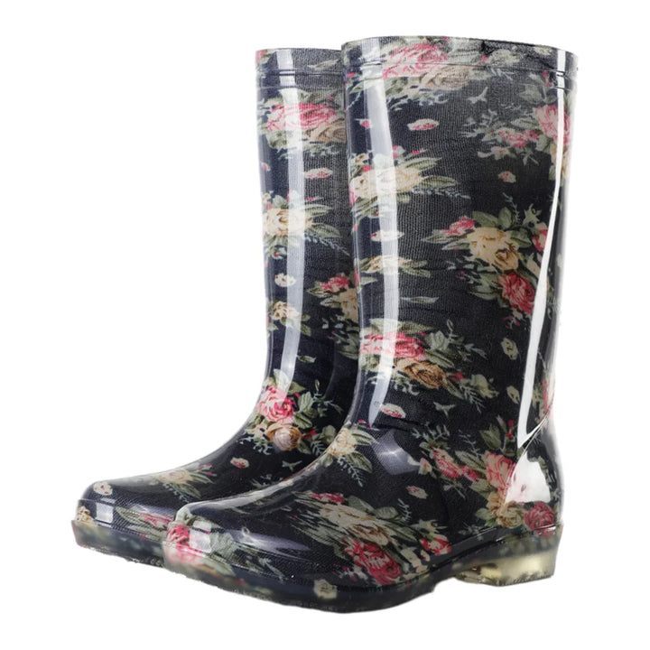 Women's Tall Waterproof Garden Rain Boots - Isolienne