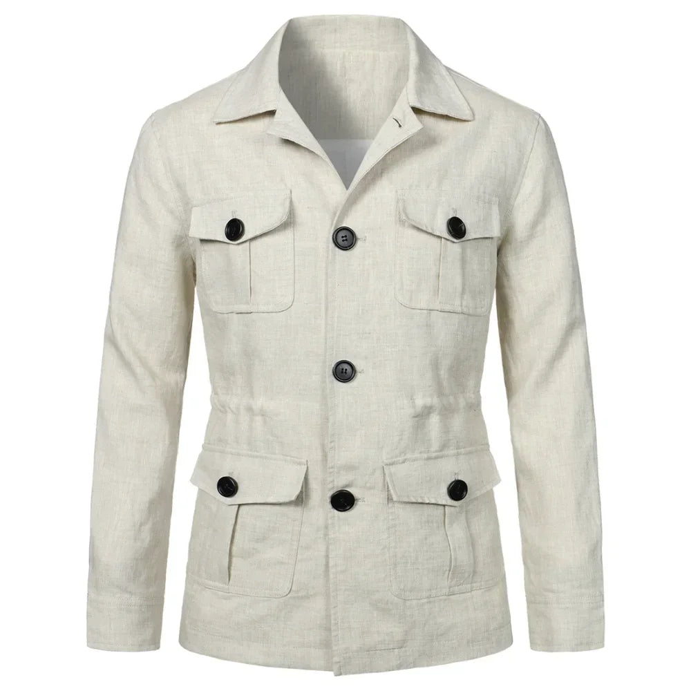 Men's Linen Safari Jacket – Ellsworth