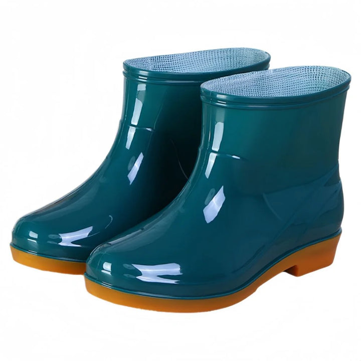 Women's Low Ankle Waterproof Garden Rain Boots - Neverine