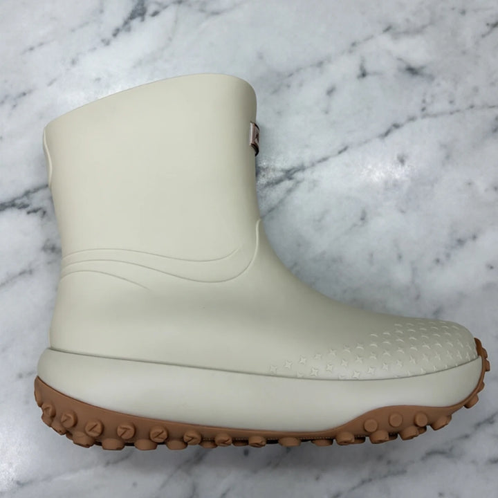Men's Beige Waterproof Rubber Work Boots - Thornelle