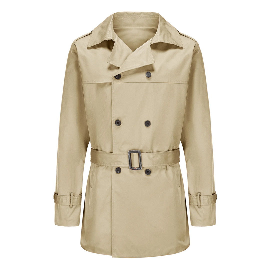 Men's Mid-Length Classic Trench Coat – Cornelius