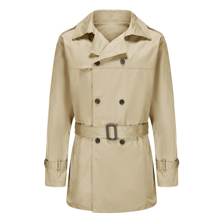 Men's Mid-Length Classic Trench Coat – Cornelius