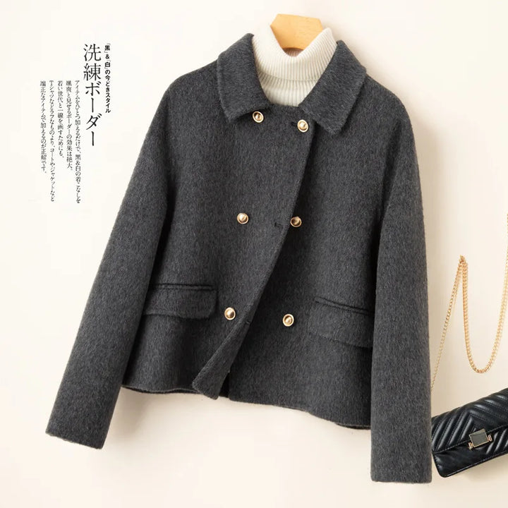 Women's Double-Faced Cashmere Coat – Eloise