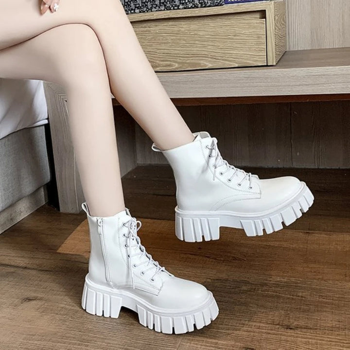 Women's Non-Slip Leather Walking Boots – Aldrienne