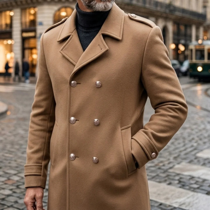 Men's Double Breasted Winter Coat – Alistair