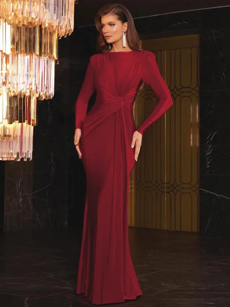 Novah - Refined Twist Maxi Dress