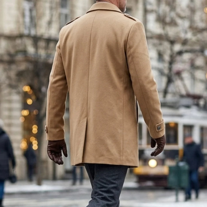 Men's Double Breasted Winter Coat – Alistair