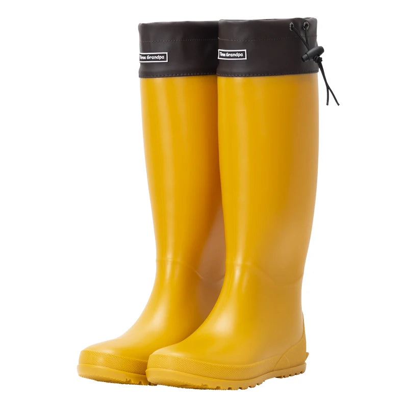 Women's Tall Chunky-Sole Waterproof Camping Boots - Sylvane