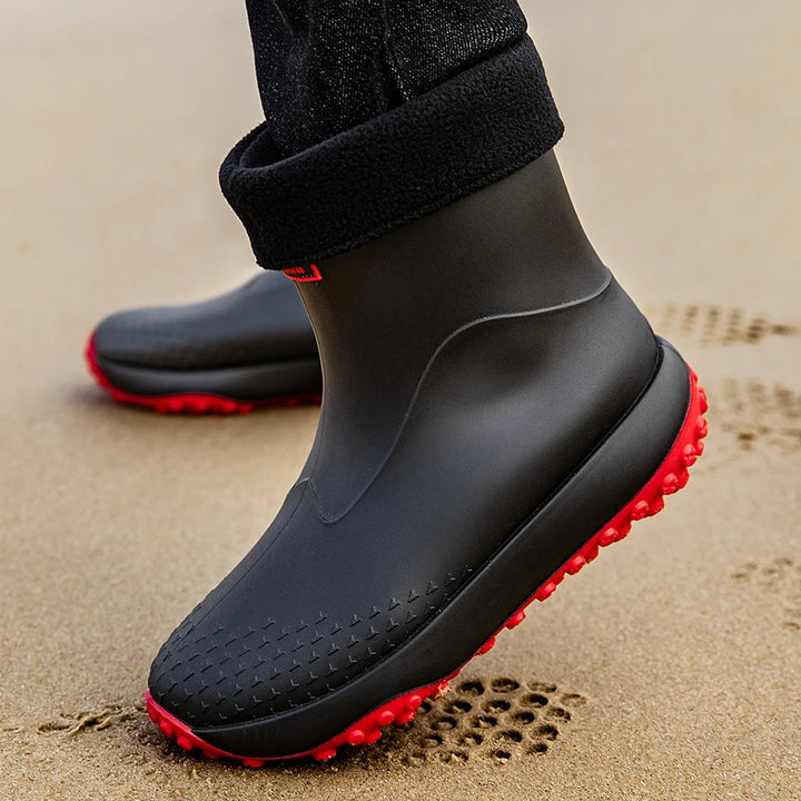 Men's Tall Waterproof Fishing & Wading Rain Boots - Aurelane