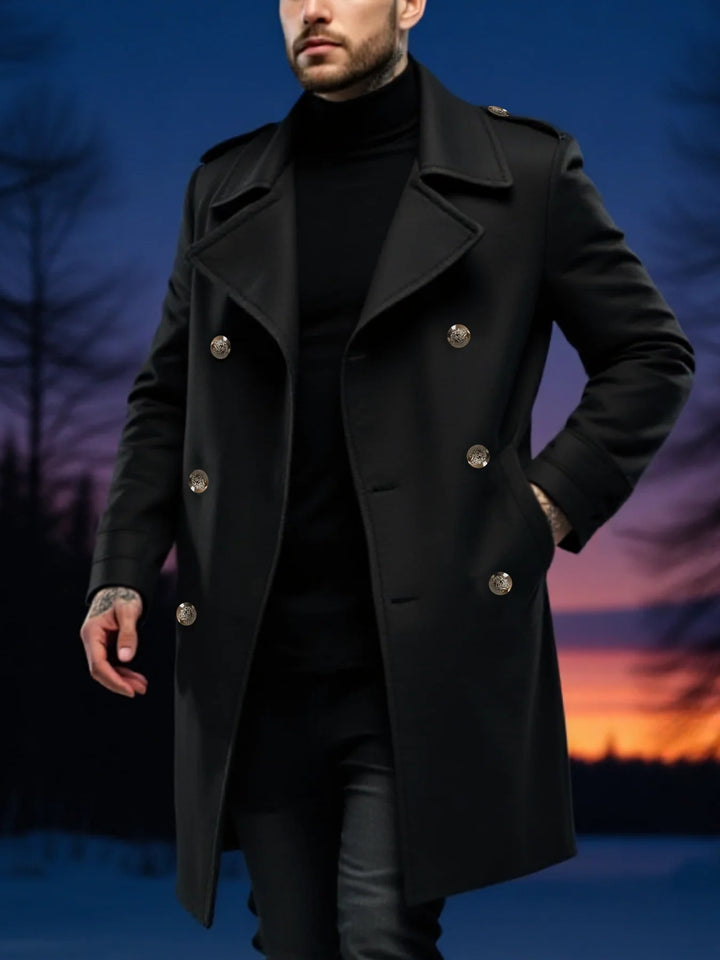 Men's Padded Long Trench Coat – Sinclair