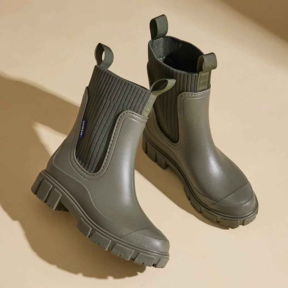 Women's Low-Cut Waterproof Rain Shoes - Ombrienne