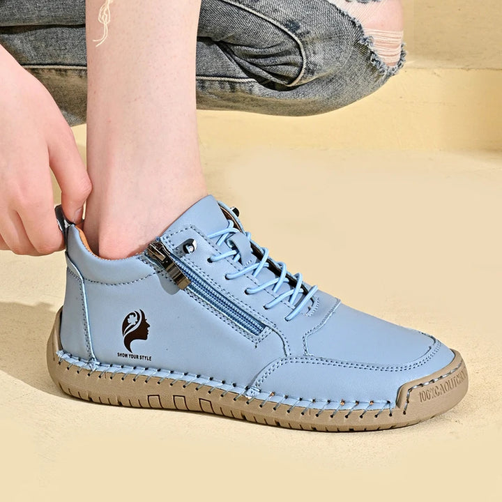 Women's Retro Flat Ankle Boots – Ternelle