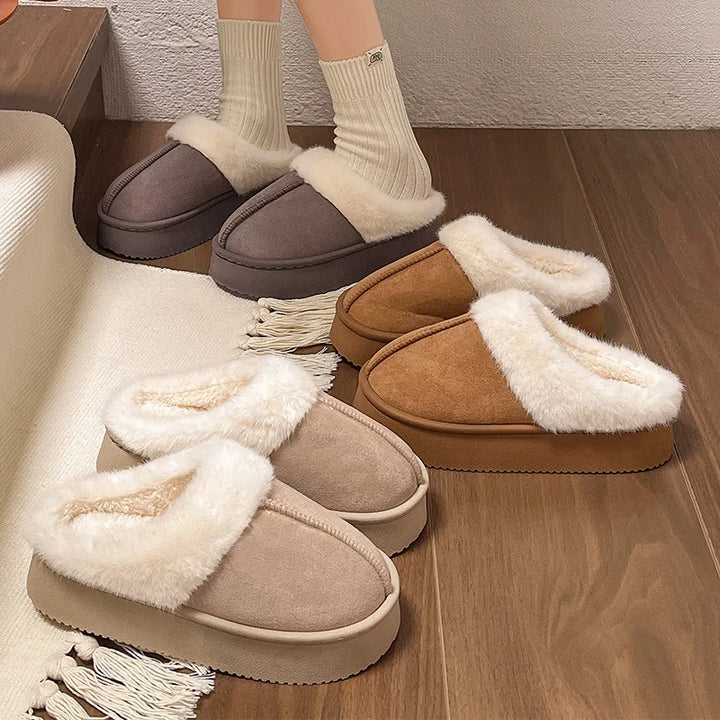 Women's Platform Slipper Boots – Sarnelle