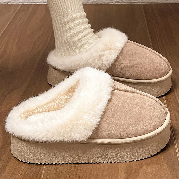 Women's Platform Slipper Boots – Sarnelle