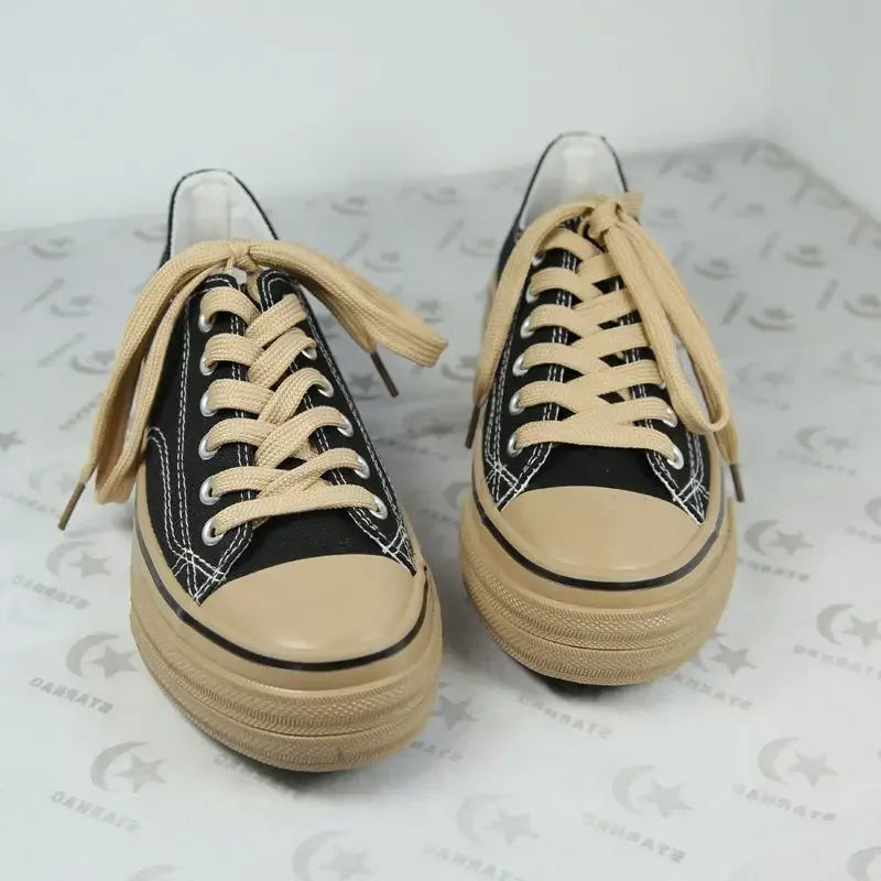 Women's Leopard Print Canvas Sneakers – Lavinia