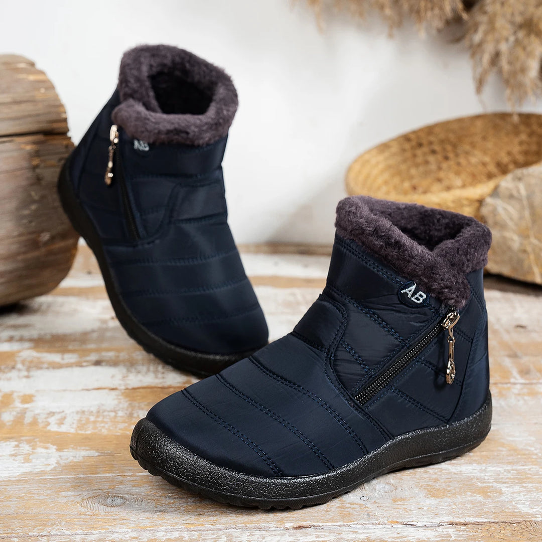 Women's Padded Cotton Winter Boots – Bramvienne