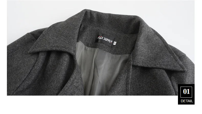 Men's Double Breasted Business Trench – Reginald