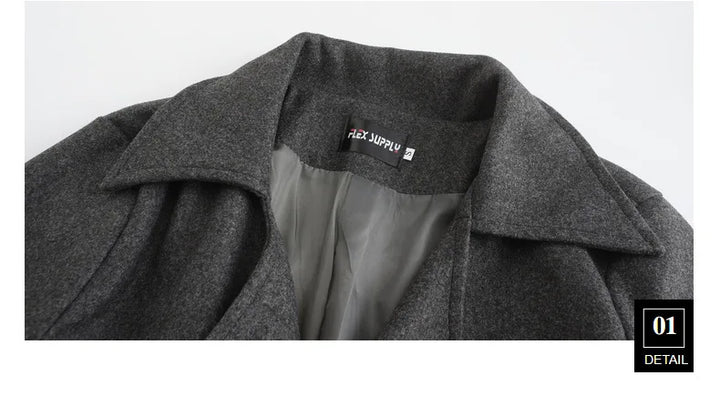 Men's Double Breasted Business Trench – Reginald