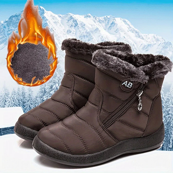 Women's Padded Cotton Winter Boots – Bramvienne