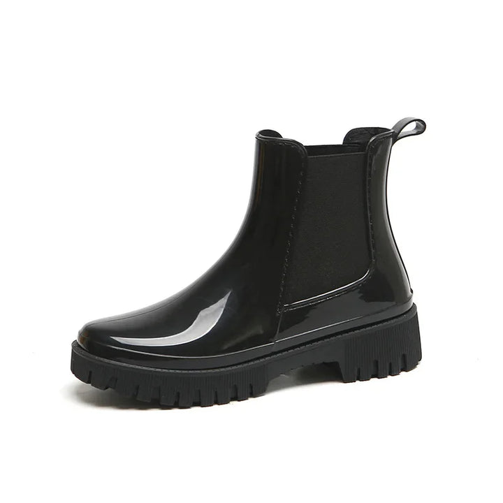 Women's Chunky Chelsea Waterproof Rain Boots - Aubrienne